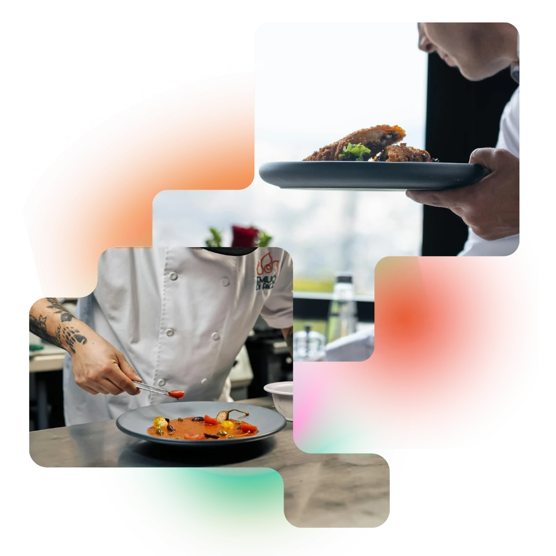 ilustrasi untuk penyesuaian dan perbaikan menu dan karyawan F&B