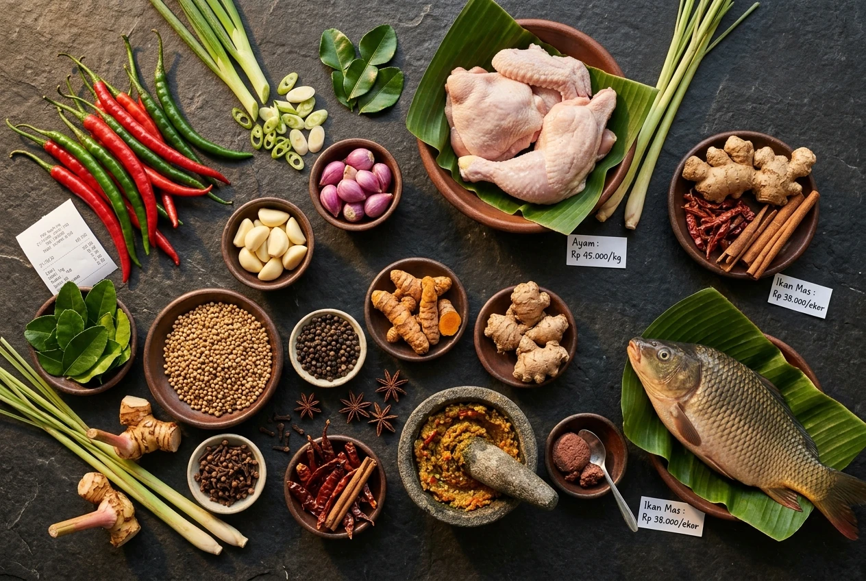perhitungan food cost yang ideal untuk restoran dan bisnis F&B lainnya