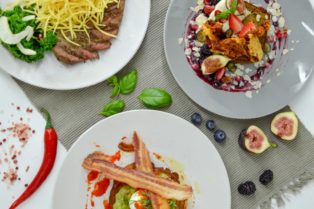 foto menu makanan. strategi membuat menu restoran