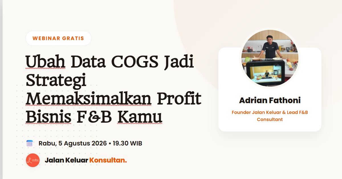 Ubah Data HPP, Jadi Strategi Untuk Maksimalkan Profit Bisnis F&B