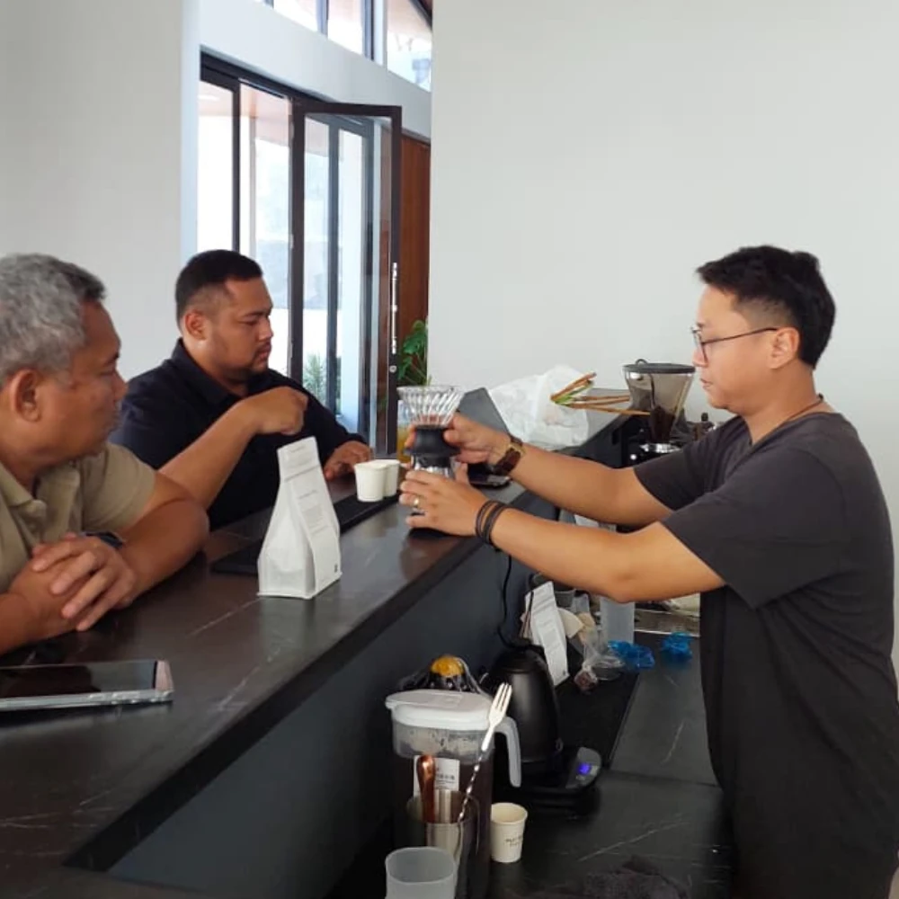 Barista Training dengan Owner